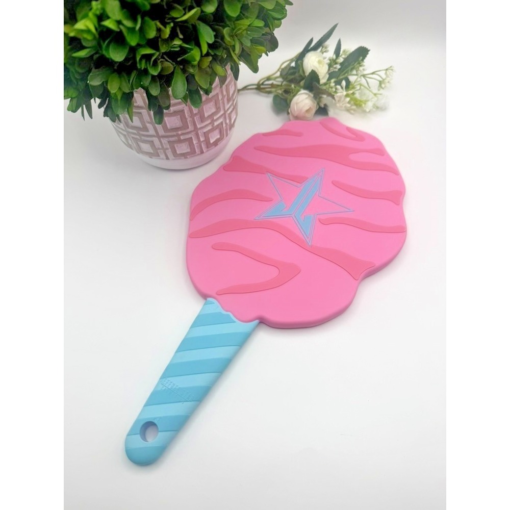 Jeffree Star Cotton Candy Queen Hand Mirror Lollipop Rare Discontinued No Box